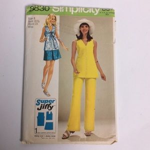 Simplicity VTG Sewing Pattern Women’s #8830